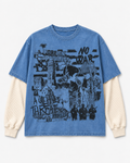 "Global Threat" Thermal Sleeve Tee